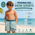 Personalised Boys’ Swim Shorts