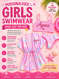 Personalised Magical Unicorn Swim Set