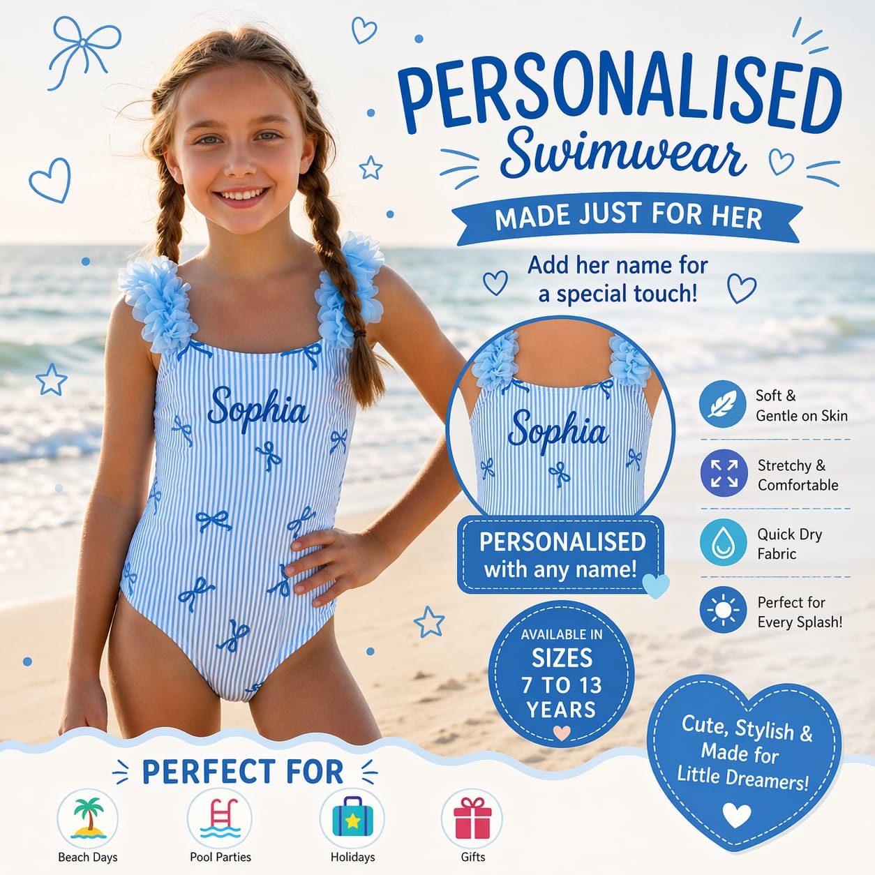 Personalised Swim Dress