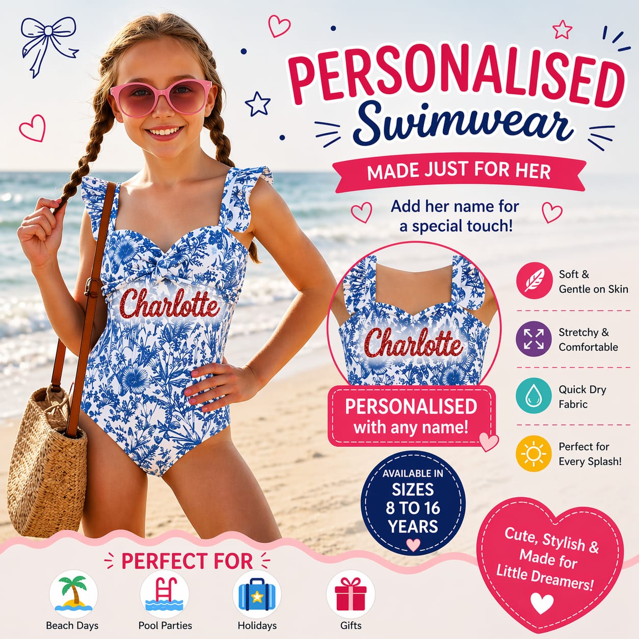 Personalised Swim Dress