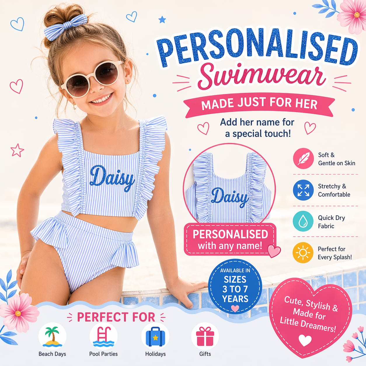 Personalised Swim Dress