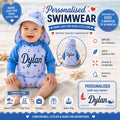 Personalised Baby Swimwear
