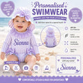Personalised Baby Swimsuit