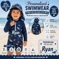 Personalised Boys Swimwear