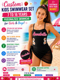 Personalised Swimwear for Older Kids